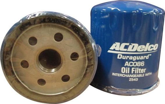 ACDelco AC086 - Oil Filter car-mod.net