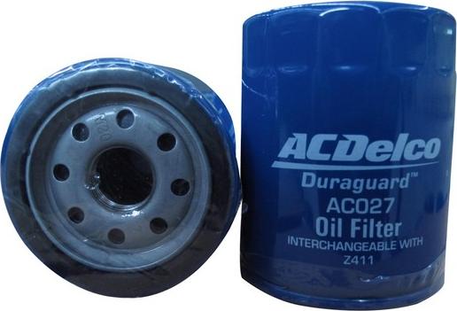 ACDelco AC027 - Oil Filter car-mod.net