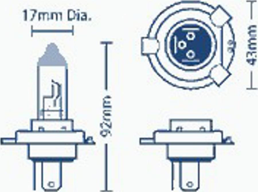 ACDelco ACBU1015 - Bulb, headlight car-mod.net