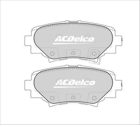 ACDelco ACD2331 - Brake Pad Set, disc brake car-mod.net