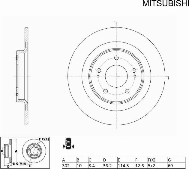 ACDelco ACDR2237 - Brake Disc car-mod.net