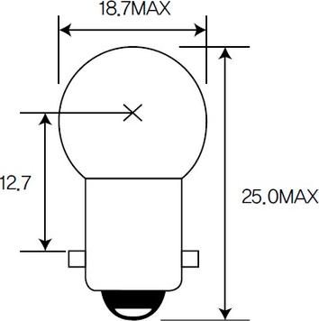 ACDelco ACG18 - Bulb, indicator car-mod.net