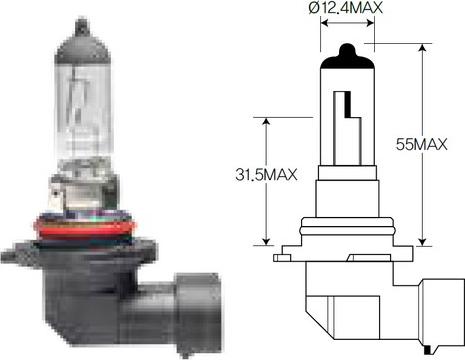 ACDelco ACH10 - Bulb, fog light car-mod.net