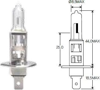 ACDelco ACH1 - Bulb, headlight car-mod.net
