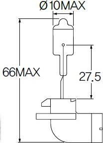 ACDelco ACH27W2 - Bulb, fog light car-mod.net