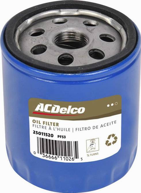 ACDelco PF53 - Oil Filter car-mod.net