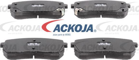 ACKOJA A52-0145 - Brake Pad Set, disc brake car-mod.net