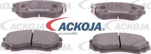 ACKOJA A52-2108 - Brake Pad Set, disc brake car-mod.net