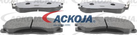 ACKOJA A52-2133 - Brake Pad Set, disc brake car-mod.net
