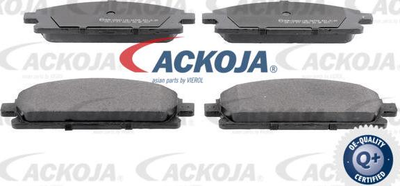 ACKOJA A38-0034 - Brake Pad Set, disc brake car-mod.net