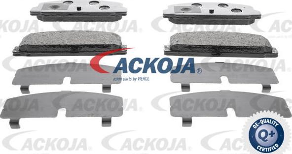 ACKOJA A32-0129 - Brake Pad Set, disc brake car-mod.net