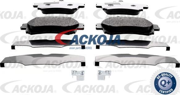 ACKOJA A37-0025 - Brake Pad Set, disc brake car-mod.net