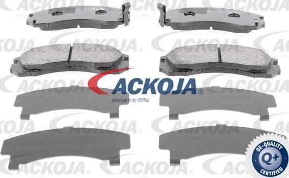 ACKOJA A37-0023 - Brake Pad Set, disc brake car-mod.net