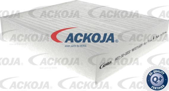ACKOJA A37-30-0002 - Filter, interior air car-mod.net