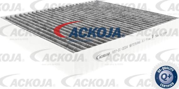 ACKOJA A37-31-0004 - Filter, interior air car-mod.net