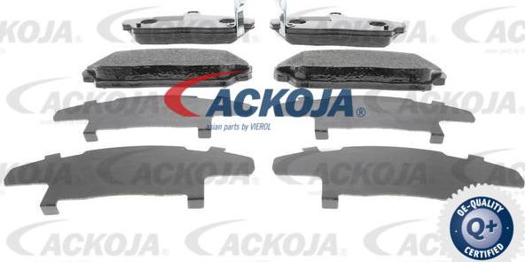 ACKOJA A26-0019 - Brake Pad Set, disc brake car-mod.net