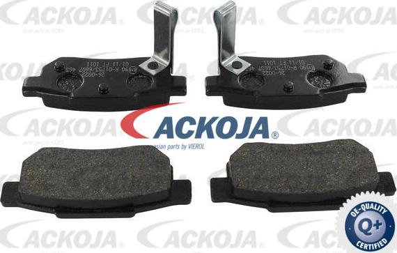 ACKOJA A26-0022 - Brake Pad Set, disc brake car-mod.net