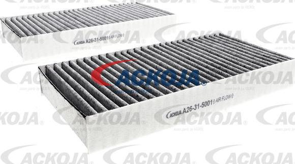 ACKOJA A26-31-5001 - Filter, interior air car-mod.net