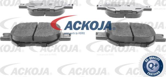 ACKOJA A70-0053 - Brake Pad Set, disc brake car-mod.net