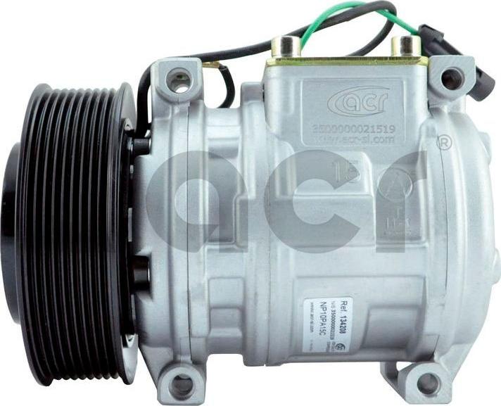 ACR 134208 - Compressor, air conditioning car-mod.net