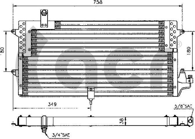 ACR 300117 - Condenser, air conditioning car-mod.net