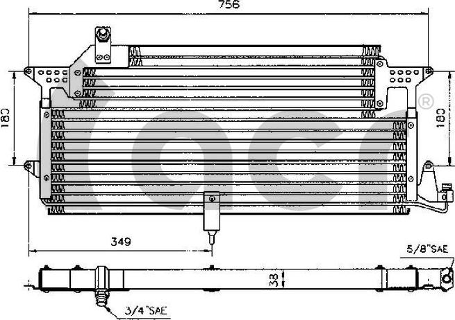 ACR 300126 - Condenser, air conditioning car-mod.net