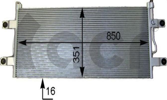 ACR 300813 - Condenser, air conditioning car-mod.net