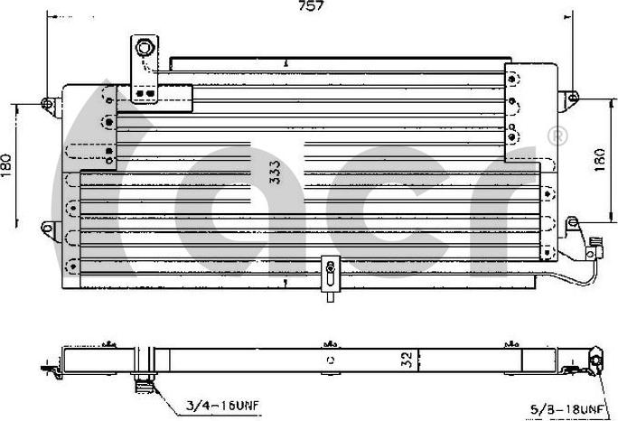 ACR 300251 - Condenser, air conditioning car-mod.net