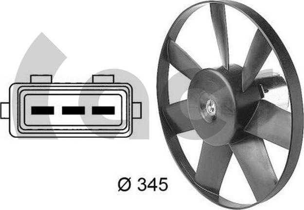 ACR 330314 - Fan, radiator car-mod.net