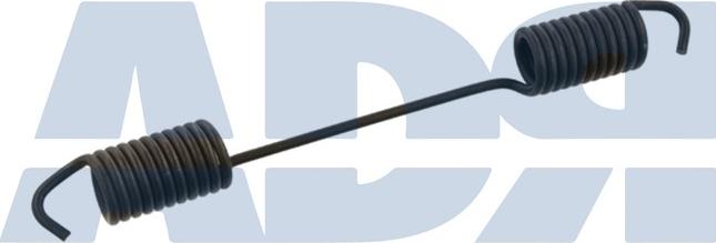ADR 44532460 - Spring, brake shoe car-mod.net