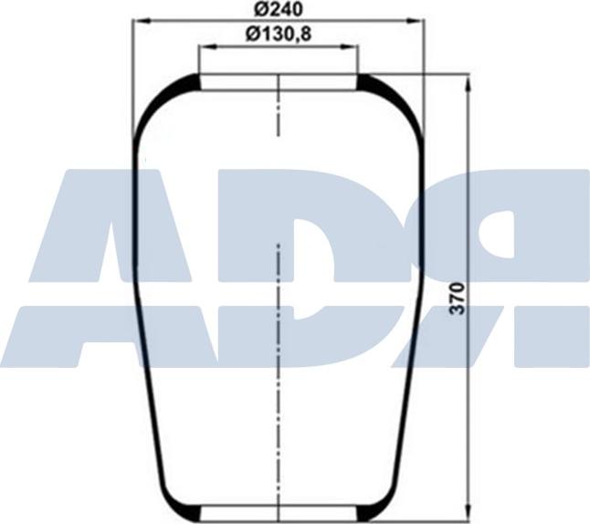 ADR 51562000 - Bellow, air suspension car-mod.net