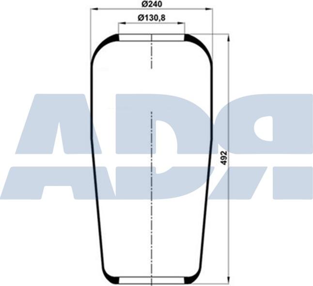 ADR 51602000 - Bellow, air suspension car-mod.net