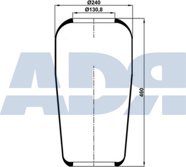 ADR 51619000 - Bellow, air suspension car-mod.net