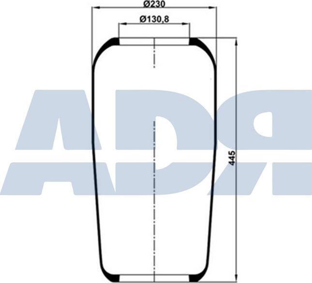 ADR 51077400 - Bellow, air suspension car-mod.net