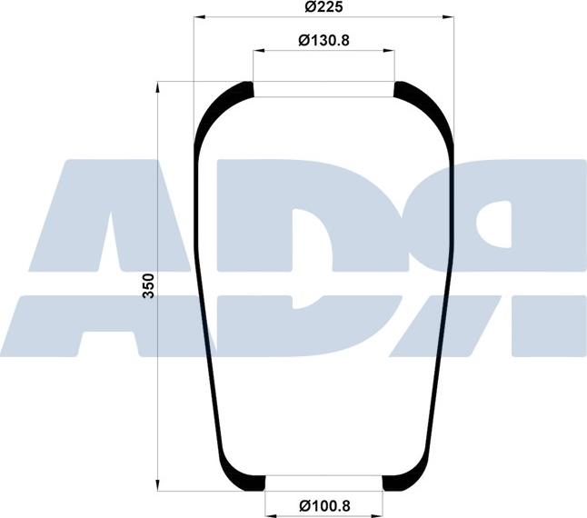 ADR 51159210 - Bellow, air suspension car-mod.net
