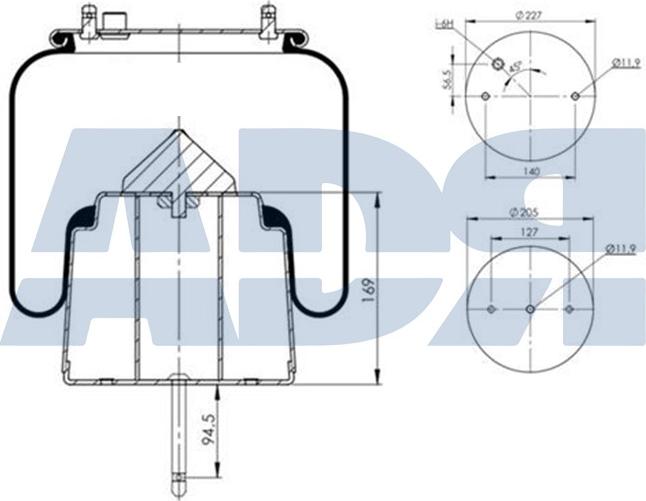 ADR 51392941 - Bellow, air suspension car-mod.net