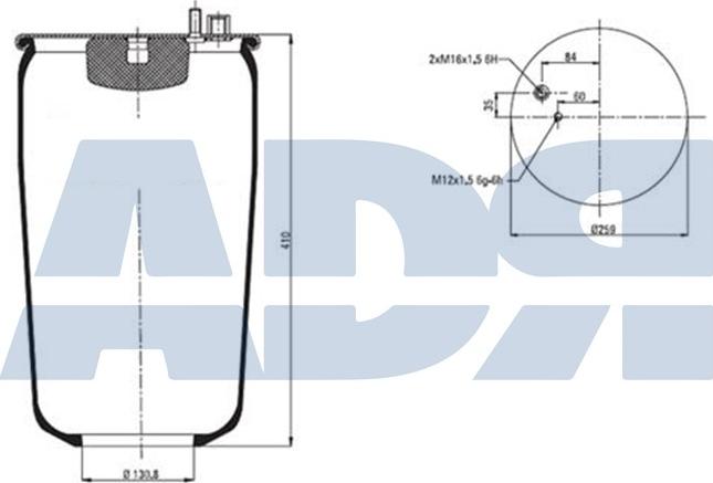 ADR 51377455 - Bellow, air suspension car-mod.net