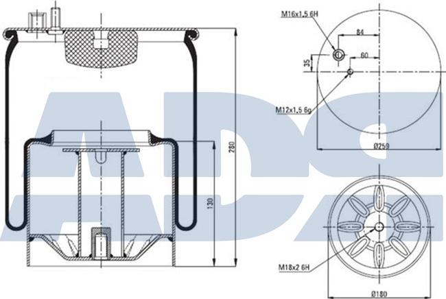 ADR 51377305 - Bellow, air suspension car-mod.net