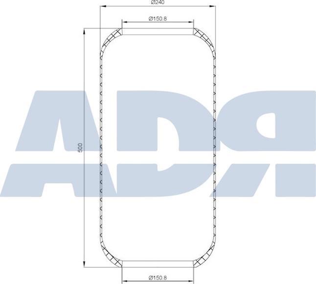 ADR 51212250 - Bellow, air suspension car-mod.net
