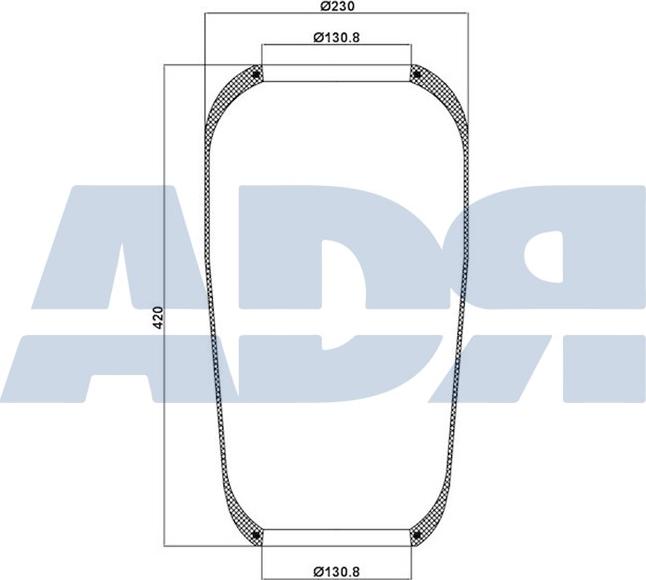 ADR 51773000 - Bellow, air suspension car-mod.net