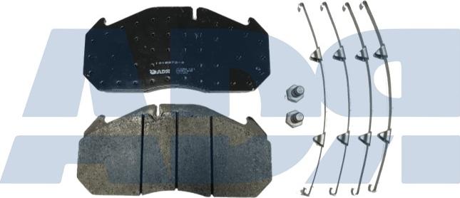 ADR 10189720 - Brake Pad Set, disc brake car-mod.net