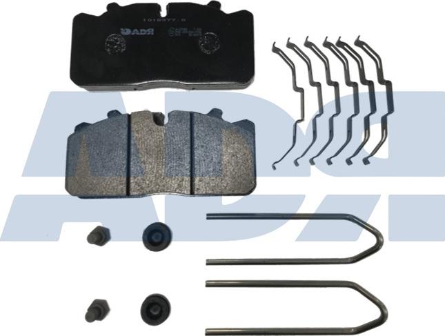 ADR 10189770 - Brake Pad Set, disc brake car-mod.net