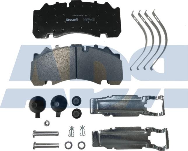 ADR 10180560 - Brake Pad Set, disc brake car-mod.net