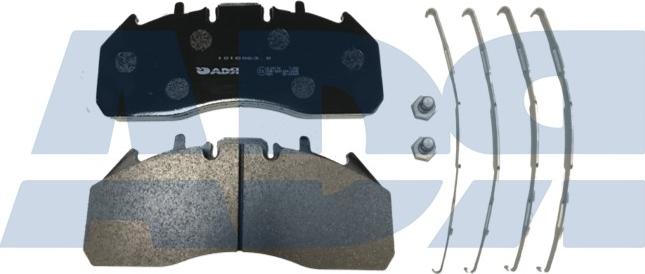 ADR 10180630 - Brake Pad Set, disc brake car-mod.net