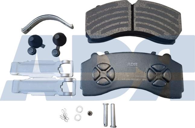 ADR 10181350 - Brake Pad Set, disc brake car-mod.net