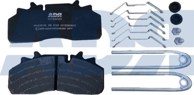 ADR 10182020 - Brake Pad Set, disc brake car-mod.net