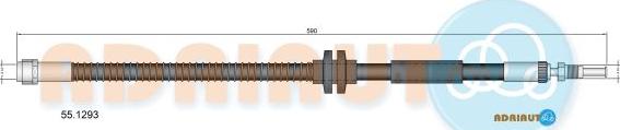 Adriauto 55.1293 - Brake Hose car-mod.net