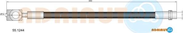 Adriauto 55.1244 - Brake Hose car-mod.net