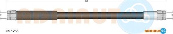 Adriauto 55.1255 - Brake Hose car-mod.net
