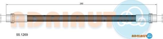 Adriauto 55.1269 - Brake Hose car-mod.net